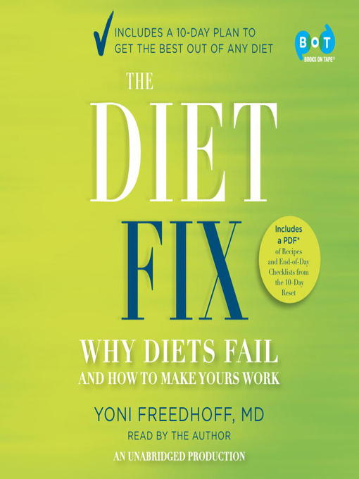 Title details for The Diet Fix by Yoni Freedhoff M.D. - Wait list